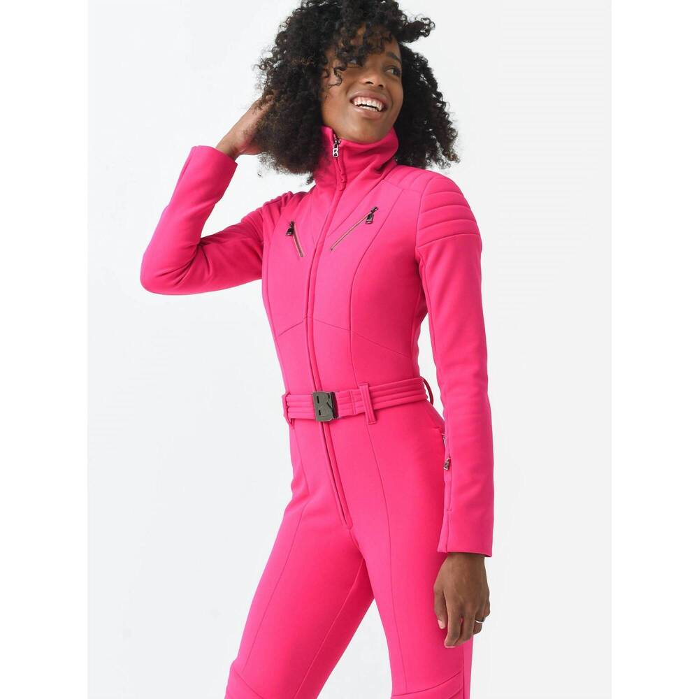 NEW BOGNER women's malisha one piece ski suit in hot pink - Picture 4 of 4